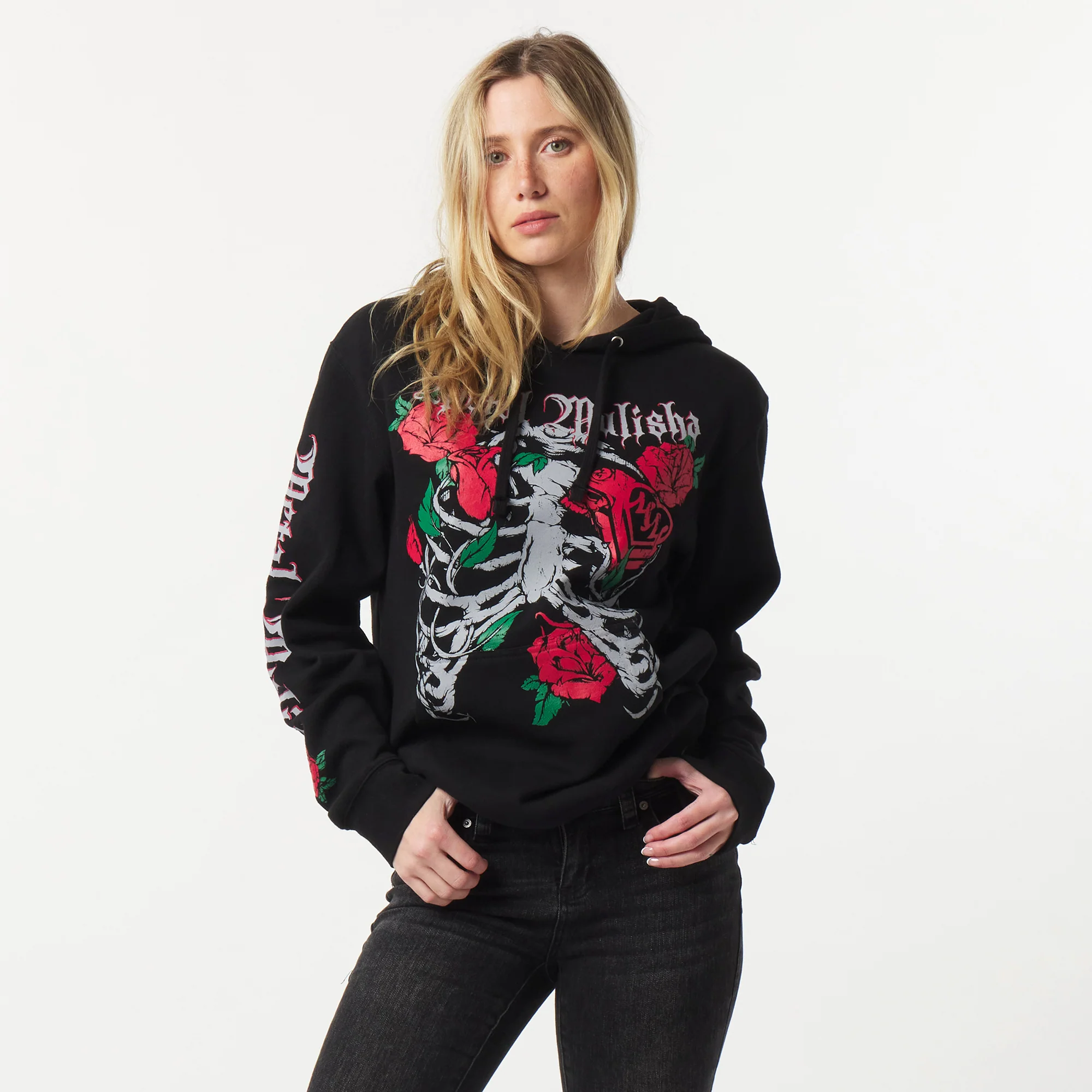 BONEZ OVERSIZED PULLOVER HOODIE - Image 2