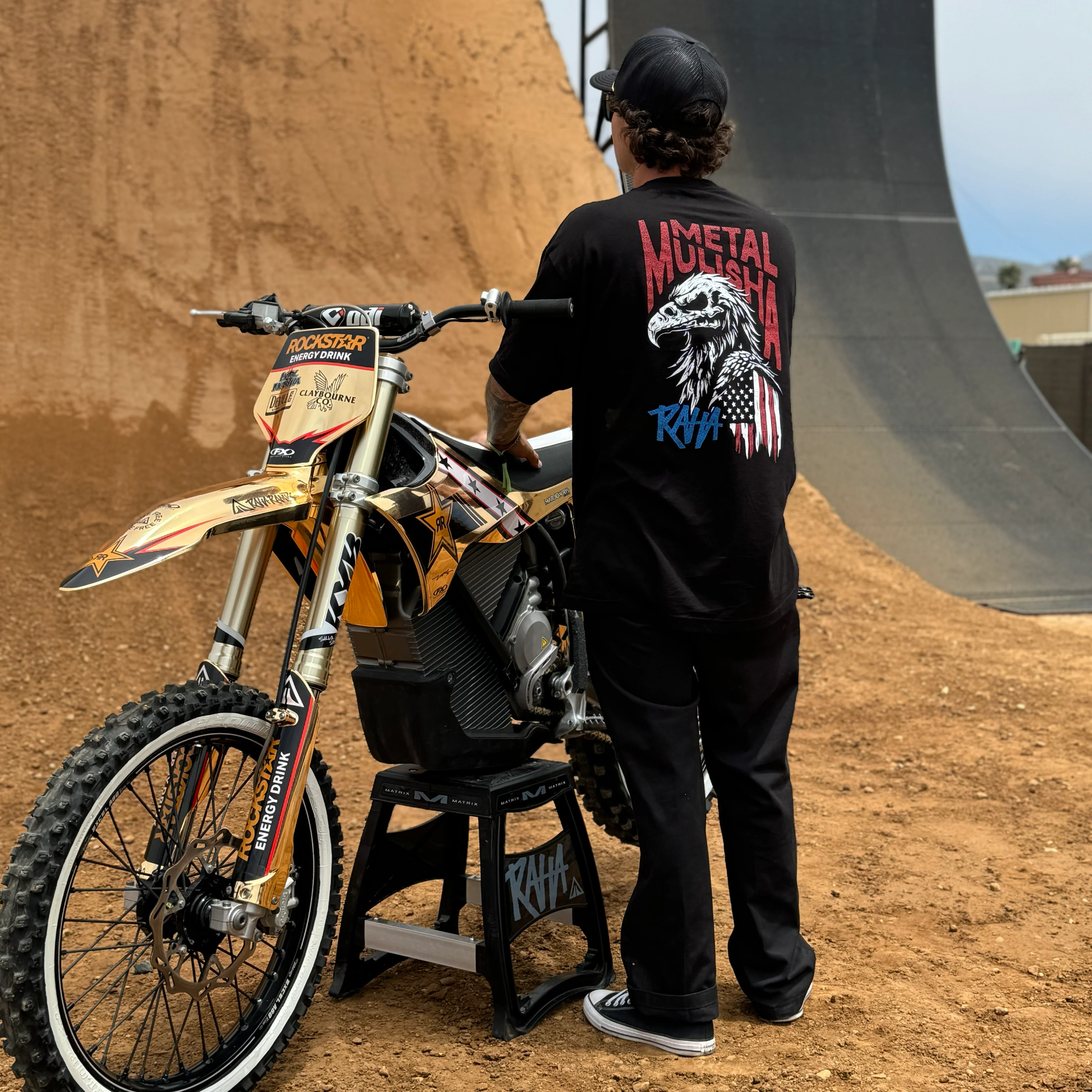 RAHA EAGLE BONES TEE - Image 2