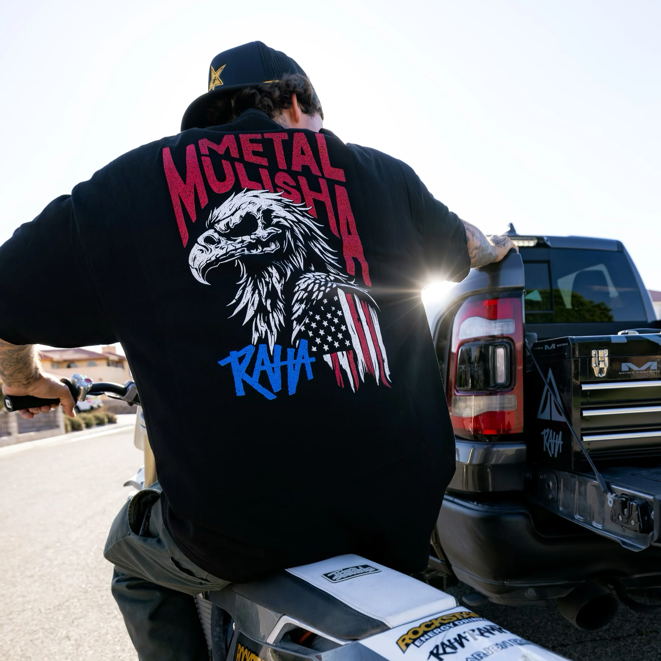 RAHA EAGLE BONES TEE - Image 4