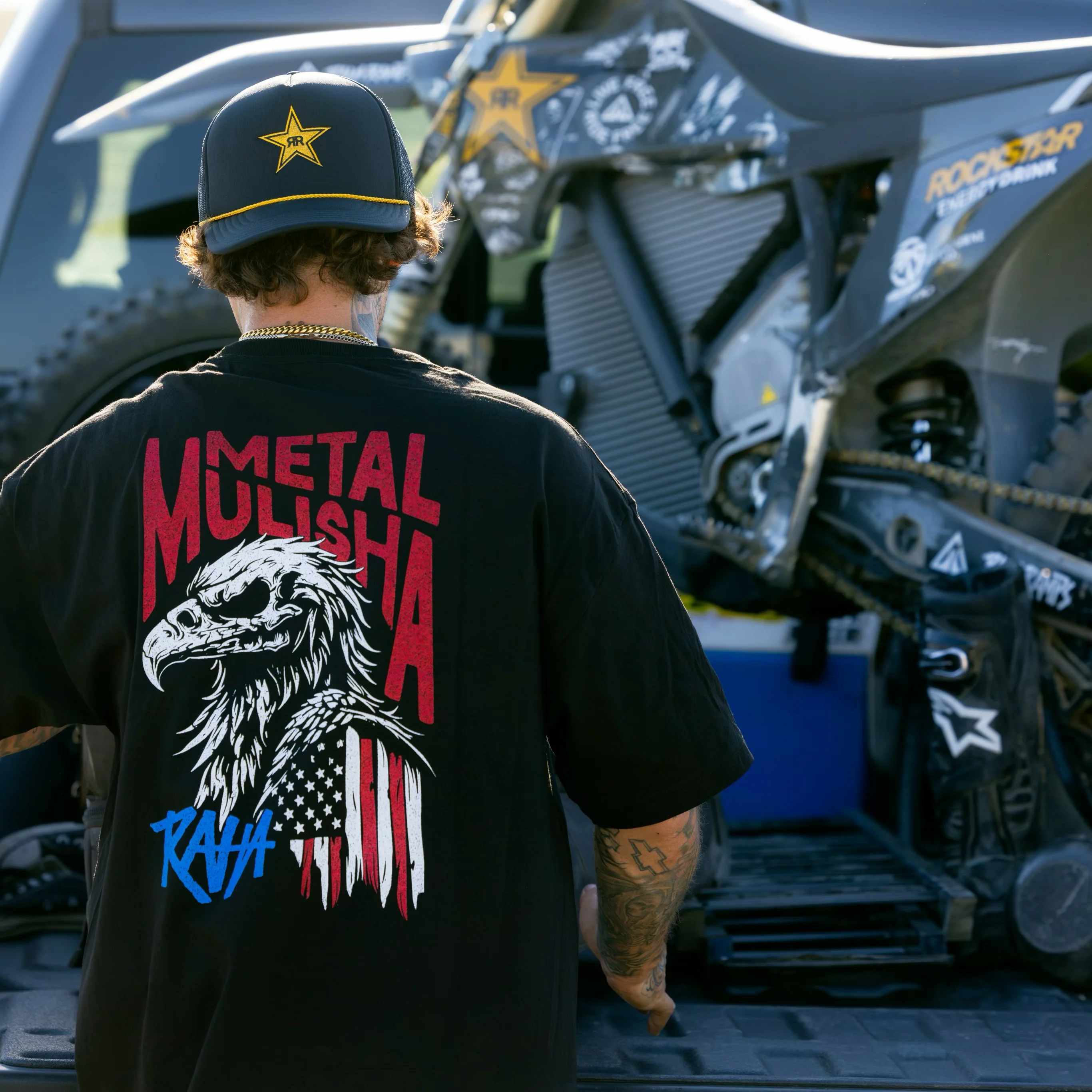 RAHA EAGLE BONES TEE - Image 5