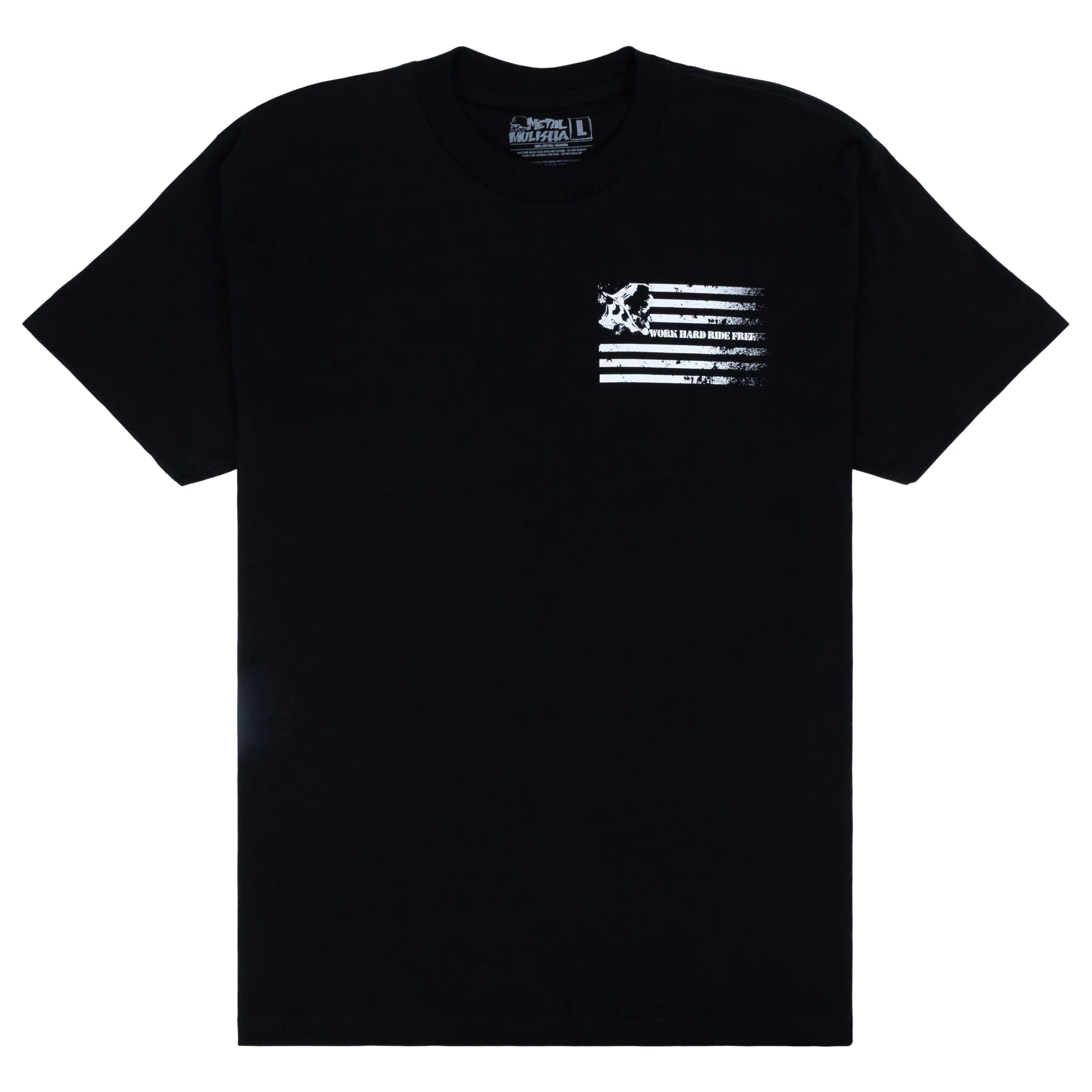 WORK HARD RIDE FREE TEE - Image 2