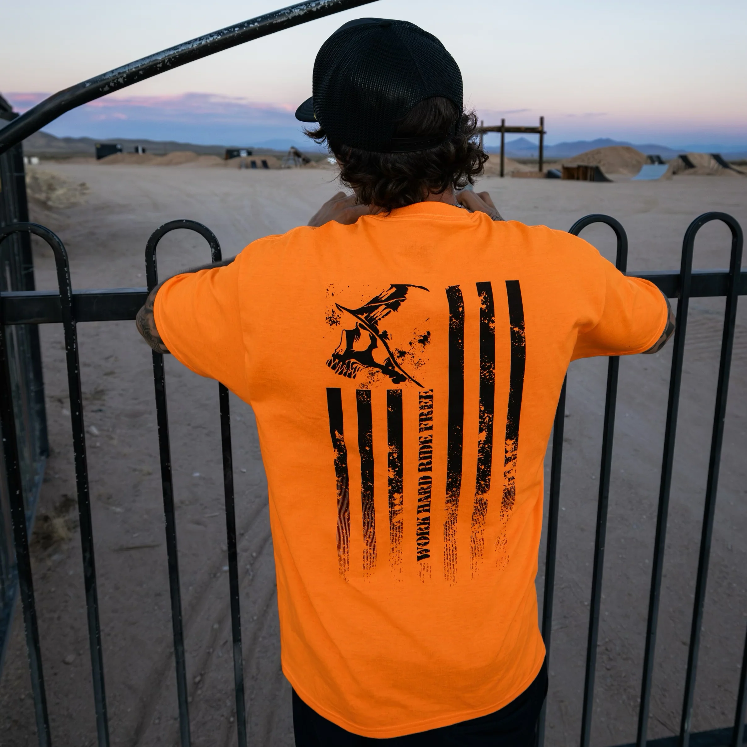 WORK HARD RIDE FREE TEE - Image 7